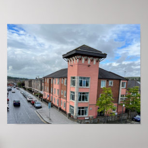 Póster Derry/Londonderry Irlanda del Norte Europa