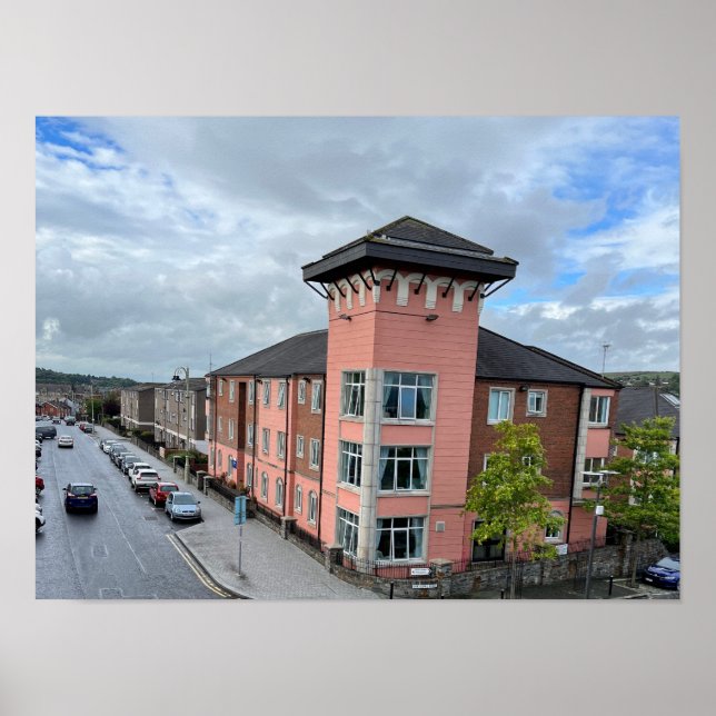 Póster Derry/Londonderry Irlanda del Norte Europa (Frente)
