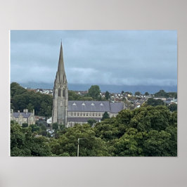 Póster Derry/Londonderry Irlanda del Norte Europa