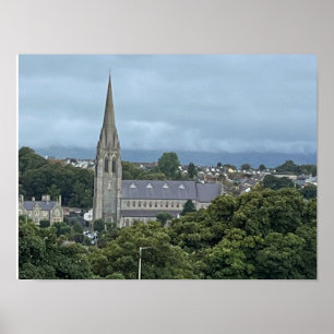 Póster Derry/Londonderry Irlanda del Norte Europa