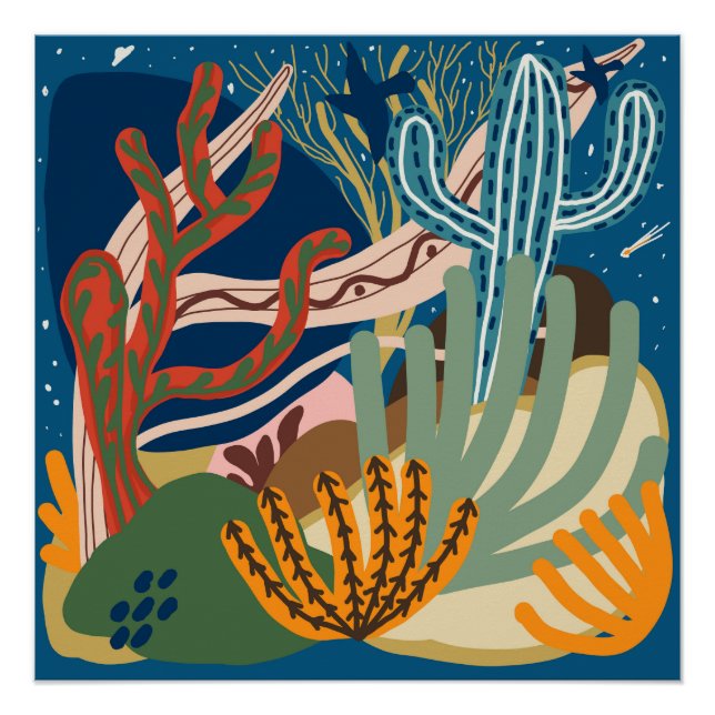 Póster Dersert Nights (Anverso)