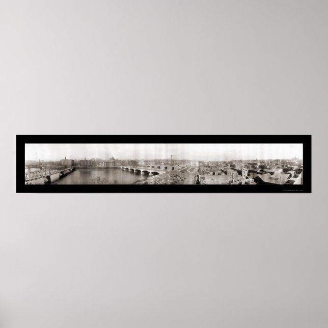 Póster Des Moines, IA Photo 1914 (Frente)