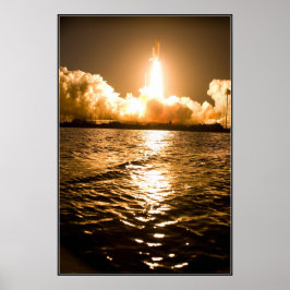 Póster Desactivación de la palanca del transbordador espa