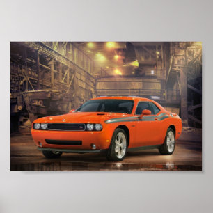 Póster Desafiador de Dodge