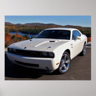 Póster Desafiador R/T de 2009 Dodge