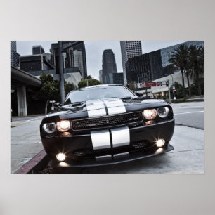 Póster Desafiador SRT de Dodge