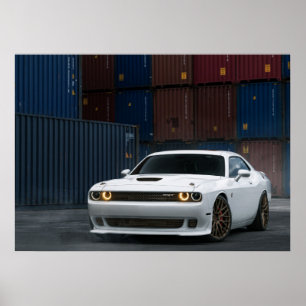 Póster Desafiador SRT de Dodge