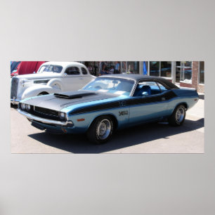 Póster Desafiador TA de 1970 Dodge