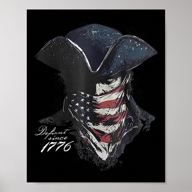 Póster Desafiante desde 1776 (Frente)