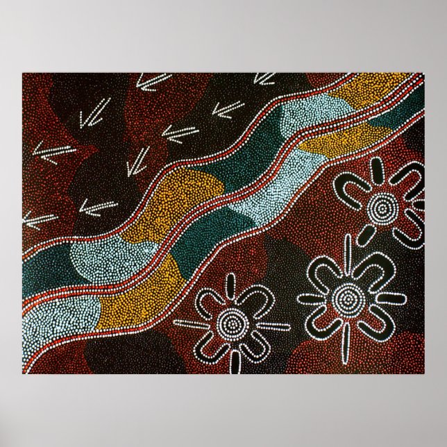 Póster Desafío aborigen (Frente)