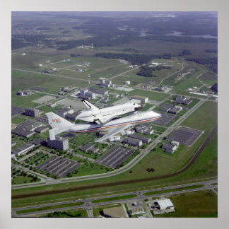 Póster Desafío del transbordador sobre el transbordador