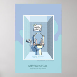 Póster Desafíos de la vida