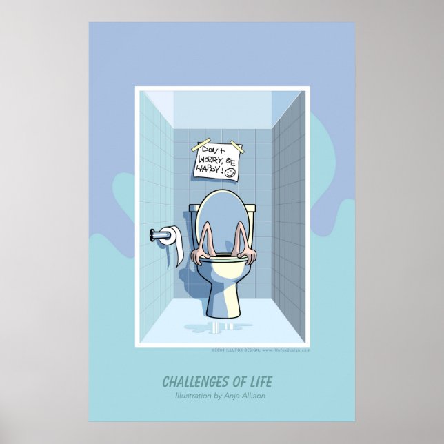 Póster Desafíos de la vida (Frente)