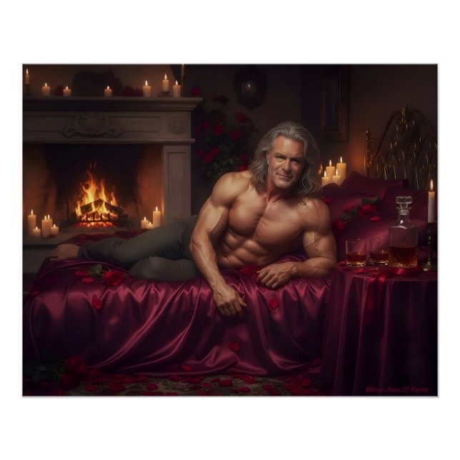 Póster Desata a tu romántico interior (Anverso)