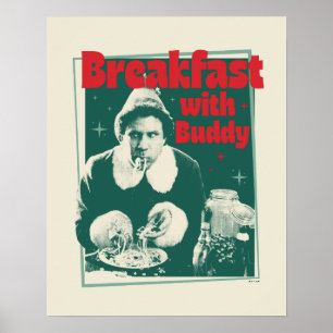 Póster Desayuno con Buddy