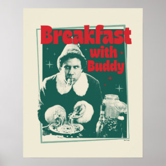 Póster Desayuno con Buddy