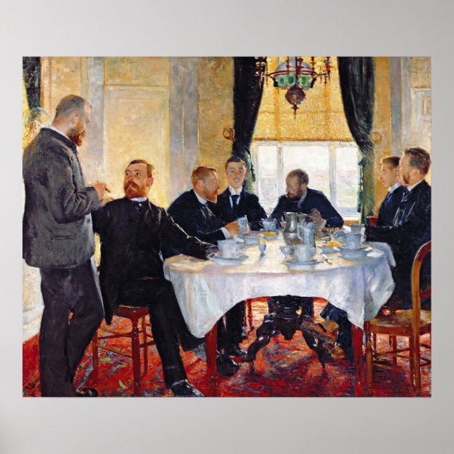 Póster Desayuno en Blankenberghe (Frente)