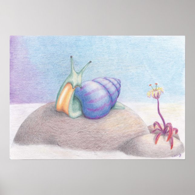 Póster Desayuno sobre las nubes (Frente)