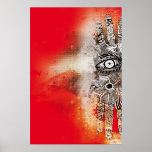 Póster Descansa en paz