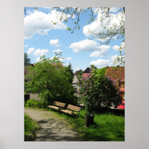 Póster descanse aquí