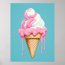 Póster Descanso de fusión