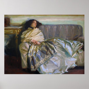 Póster Descanso de John Singer Sargent