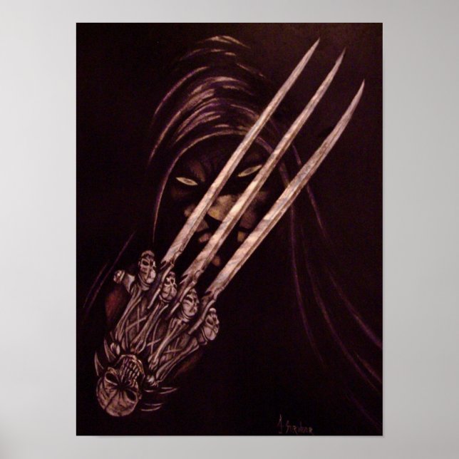 Póster Descanso en la oscuridad (Frente)