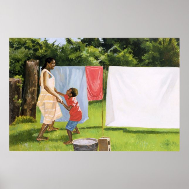 Póster Descanso por la tarde 2000 (Frente)