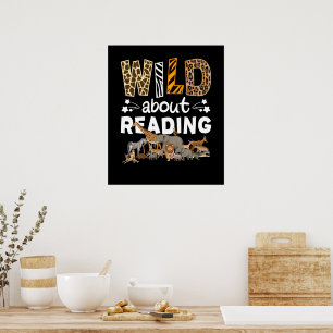 Póster Descanso Por Leer Libros Y Librería