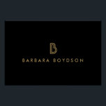 Póster Descarga del logotipo del Monograma Negro/Oro mode<br><div class="desc">Eleva tu marca con este poster de impresión y el archivo de arte del logotipo que se puede descargar, mostrando un sofisticado monograma Art Deco de oro. Este versátil logotipo le permite personalizar el texto bajo el monograma, ya sea su nombre o su nombre comercial, dándole la oportunidad de crear...</div>