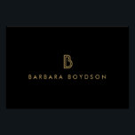 Póster Descarga del logotipo del Monograma Negro/Oro mode<br><div class="desc">Eleva tu marca con este poster de impresión y el archivo de arte del logotipo que se puede descargar, mostrando un sofisticado monograma Art Deco de oro. Este versátil logotipo le permite personalizar el texto bajo el monograma, ya sea su nombre o su nombre comercial, dándole la oportunidad de crear...</div>