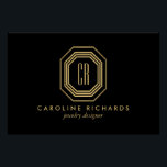 Póster Descarga del logotipo Gold/Black del Monograma Art<br><div class="desc">Eleva tu marca con este poster de impresión y el archivo de arte del logotipo que se puede descargar, mostrando un sofisticado monograma Art Deco de oro. Este versátil logotipo le permite personalizar el texto bajo el monograma, ya sea su nombre o su nombre comercial, dándole la oportunidad de crear...</div>