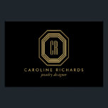 Póster Descarga del logotipo Gold/Black del Monograma Art<br><div class="desc">Eleva tu marca con este poster de impresión y el archivo de arte del logotipo que se puede descargar, mostrando un sofisticado monograma Art Deco de oro. Este versátil logotipo le permite personalizar el texto bajo el monograma, ya sea su nombre o su nombre comercial, dándole la oportunidad de crear...</div>