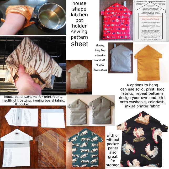 Póster Descarga del patrón de costura de House Kitcher Po (Subido por el creador)