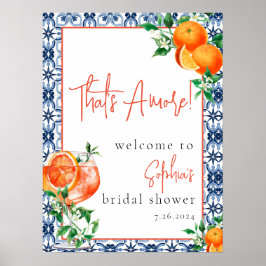 Póster Descarga instantánea Aperol Spritz Bridal Shower