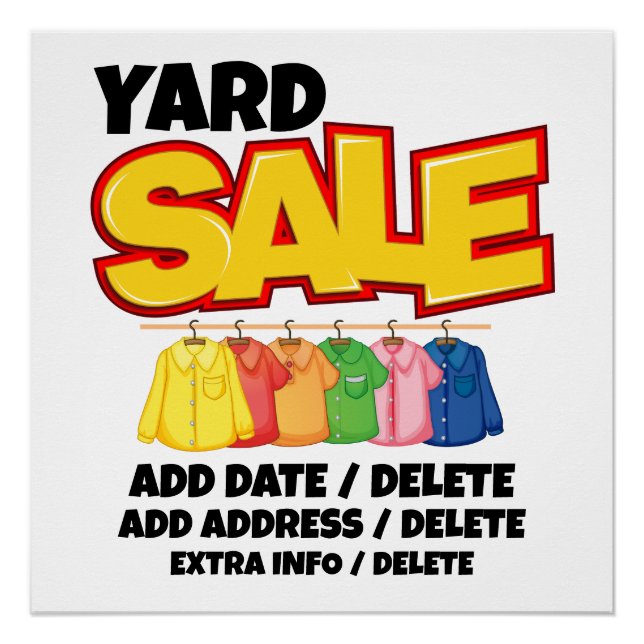 Póster Descarga instantánea / Venta física de YARD (Anverso)