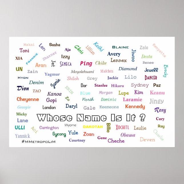 Póster DESCARGA INSTANTÁNEA /wallART/ MMETROPOLIM (Frente)