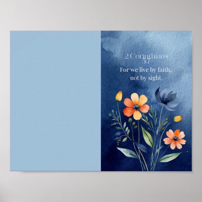 Póster Descargar Bi-pliegue Sólo Boletín de la Iglesia (Frente)