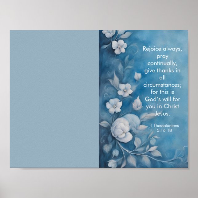 Póster Descargar Bi-pliegue Sólo Boletín de la Iglesia (Frente)