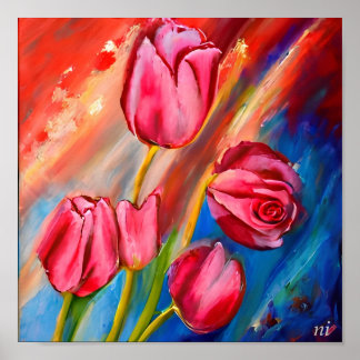 Póster descargas instantáneas