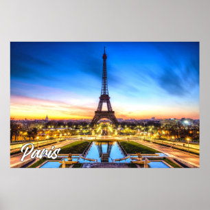 Póster Descenso Sobre París, Francia