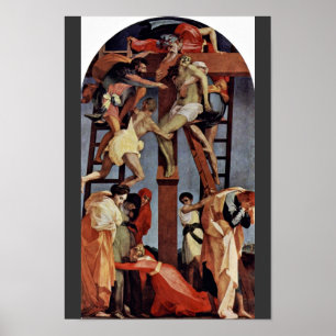 Póster Descent From The Cross By Rosso Fiorentino