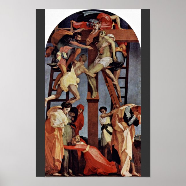 Póster Descent From The Cross By Rosso Fiorentino (Frente)