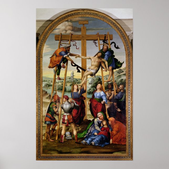 Póster Descent from the Cross, c.1505-10 (Frente)