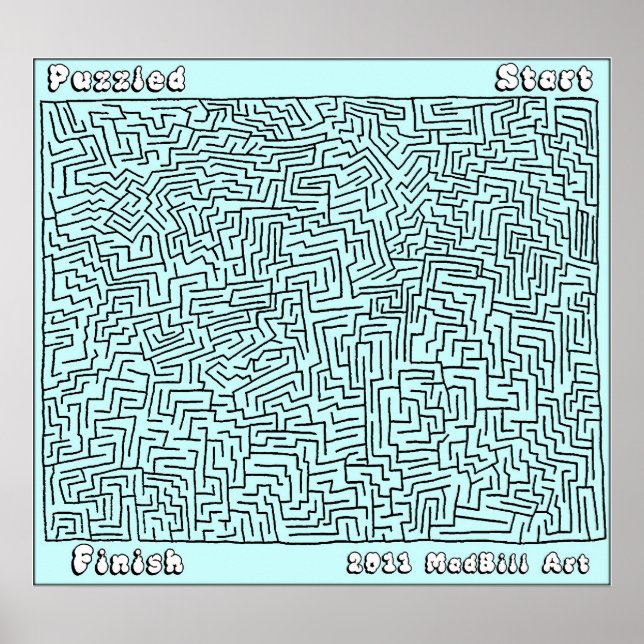 Póster Desconcertado (Frente)