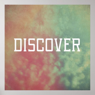 Póster Descubre Poster