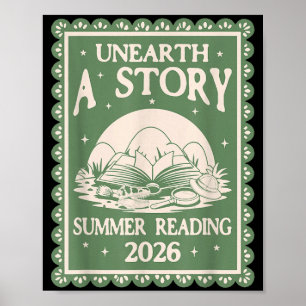 Póster Descubre una historia lectura de verano 2026