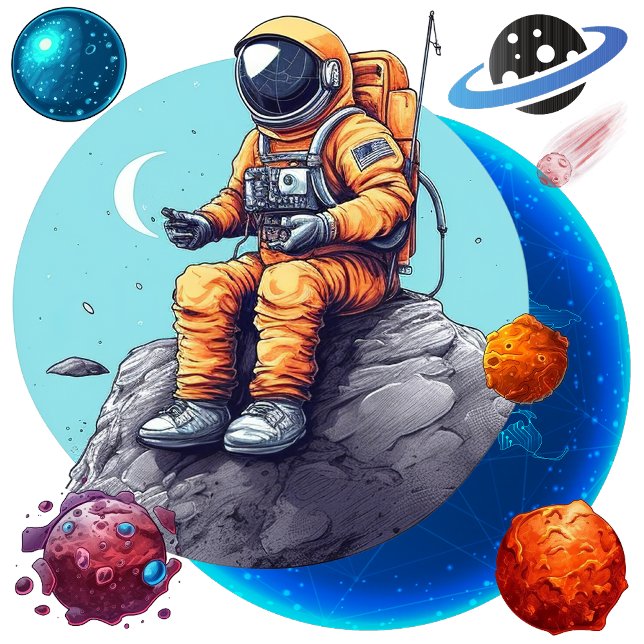 Póster Descubriendo el Universo (Discovering the Universe: Through Astronauts' Eyes)