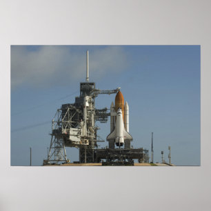 Póster Descubrimiento de lanzadera espacial está listo 2