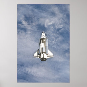 Póster Descubrimiento del lanzador espacial